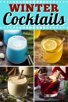 winter cocktails that are perfect for cold weather