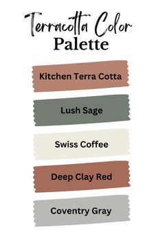 the different shades of paint that are used to create this color scheme for kitchen walls