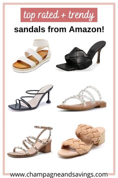 If you love all the sandal and shoe trends for summer 2022 then check out this list of sandals on trend for summer fashion 2022. Braided sandals, block heels, gladiator sandals and more! Summer Sandals 2022, Hot Sandals, Sandals 2023