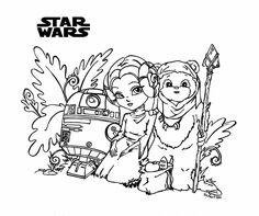 star wars coloring pages with characters from the cartoon series, including finn and leion