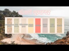 the color scheme for coastal haven giveaway