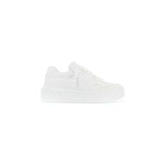 One Stud XL Nappa Leather Sneakers. Makeup Travel Case, Engraved Logo, Beauty Accessories, Nappa Leather, Print Logo, Sneakers For Sale, Sneakers White, Leather Sneakers, Valentino Garavani