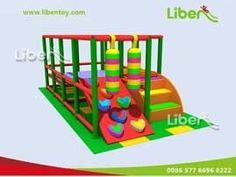 the children's indoor playground equipment is designed to look like it could be used for play