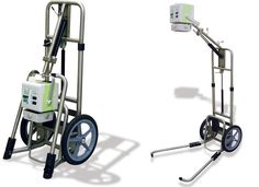 The EPX portable x-ray machines have the option of a mobile cart. X Ray Machine, Mobile Cart, Laser Pointer, Day Time, Dyson Vacuum, Vacuum Cleaner, Mask