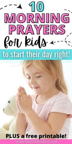 morning prayers for kids Morning Prayer To Start Your Day For Kids, Before School Prayer For Kids, Kids Morning Prayer Children, Simple Prayers For Kids, Bed Time Prayer For Kids, Prayers For Children To Say, Prayers For Kids To Say, Morning Prayers For Kids, Short Prayer Before Class