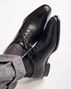 Men's black dress shoes, wholecut style on display Black Leather Dress Shoes, Black Leather Dress, Gentleman Shoes, Black Leather Dresses, Suits Clothing, Black Dress Shoes, Leather Dress Shoes, Italian Marble, Loafer Sneakers