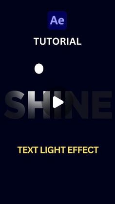 text light effect in photoshopped