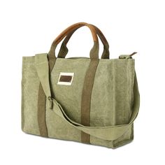 Eco-Friendly Material: Made from high-quality, sustainable jute fabric, this bag is a great choice for environmentally conscious individuals. STYLISH DESIGN: Trendy design made from Jute that enhances your style. Versatile Style: Ideal for work, casual outings, or travel, blending perfectly with any outfit. COMPACT & LIGHTWEIGHT: With dimensions 16 inches in length, 12 inches in width, and 4 inches in depth, this Long Tote Bag is lightweight at just 1.30 pounds, making it easy to carry. The 48-i Khaki Shoulder Bag With Canvas Lining For Daily Use, Khaki Satchel With Top Carry Handle For Daily Use, Everyday Canvas Travel Bag With Top Handle, Everyday Canvas Travel Bag With Top Carry Handle, Rectangular Khaki Shoulder Bag With Leather Handles, Khaki Rectangular Shoulder Bag With Leather Handles, Versatile Khaki Canvas Bag, Khaki Canvas Travel Bag For Everyday Use, Eco-friendly Green Shoulder Bag For On-the-go