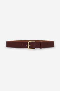 Our Classic Buckle has a boxed classic shape, made from solid brass and measures 1 1/4". We use 9 oz full grain vegetable tanned genuine leather with a semi-aniline finish to ensure this belt ages beautifully and lasts you for a lifetime. This artisanal product is made of genuine leather. All scars are characteristics of the skin and not imperfections. We hope you enjoy this unique handmade object. Lace Knitwear, Kids Garments, Belt Style, Aging Beautifully, Brown Belt, Sweaters And Leggings, Active Wear Leggings, Leather Belt, Real Leather