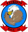 an eagle with a duck in it's beak and the words patrol mais - 20