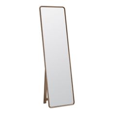 Darcy Wooden Wall Mirror, Rectangle Frame, Natural High Quality Bedroom Furniture, Oak Mirror, Quality Bedroom Furniture, Freestanding Mirrors, Cheval Mirror, Leaner Mirror, Outdoor Mirror, Wood Framed Mirror, Rounded Rectangle