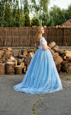 Bridal skirt Ombre skirt Wedding skirt Dusty blue ombre tulle skirt Bride skirt Ombre tulle skirt Wedding ombre tulle skirt Bridal gownA beautiful dusty blue ombre skirt  for a wedding!  A long train gives the woman a truly royal chic. A luxury model can be a central detail of an evening or wedding ensemble.In this skirt, we perfectly matched the colors of blue, white and turquoise!  In addition to the skirt, we recommend to buy a petticoat! Petticoat has a universal size - fits all!  !!Please n Blue Long Tulle Skirt, Blue Tulle Long Skirt, Blue Long Tulle Dress, Blue Long Tulle Skirt Dresses, Bride Skirt, Peach Tulle Dress, Tulle Skirt Wedding, Ombre Skirt, Tulle Maternity Dress