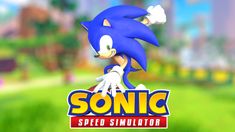 the logo for sonic speed simulator