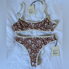 Acacia Set In Autumn Sadie Top - Size Small - Bnwt Flynn Bottoms - Size Small - Bnwt Swimming Suits, Swimsuits Outfits, Acacia Swimwear, Cute Bathing Suits, Swim Suits, Cute Swimsuits, Autumn Aesthetic, Orange White, Summer 2024