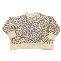 Old Navy Size 2xl Cozy Crew Neck Sweater Animal Print Cozy Po-Haye Cheetah. Very Soft Sweater. Never Worn. New Without Tags. Color In Pics May Vary Due To Lighting And/Or Monitor Settings. 60% Acrylic 38% Nylon 2% Spandex Size 2 Xl Approx. Measurements (Taken With Garment Laying Down): 26.5” Pit To Pit 24” Length (Top Of Shoulder To Bottom Hem) Shop Policies * All Items Ship Within 1-3 Business Days (I Always Try To Ship Within 24-48 Hours) * This Item Is Used Vintage/Pre-Loved * Any Defects (If Soft Sweater, Navy Sweaters, Softest Sweater, Cheetah Print, Soft Colors, Crew Neck Sweater, Neck Sweater, Old Navy, Animal Print