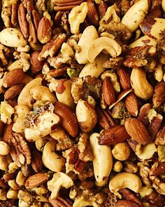 nuts are mixed together and ready to be eaten