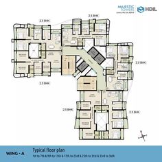 the typical floor plan for an apartment complex in malaysia, with three bedroom and two bathroom areas