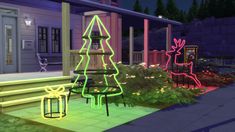 Sims 4 Winter CC Sims 4 Christmas Tree, Sims 4 Clutter, Christmas Tree Set, Sims 4 Cc Furniture