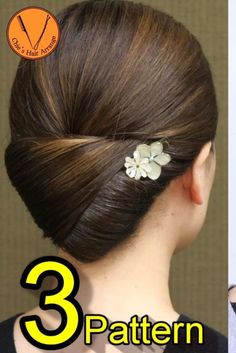 YouTube　Chie's Hair Arrange Hair Bun Tutorial, Cute Haircuts, Bun Tutorial, Hair Arrange, Long Hair Updo, Hair Setting, Hair Skin, Hair Updos, Bun Hairstyles