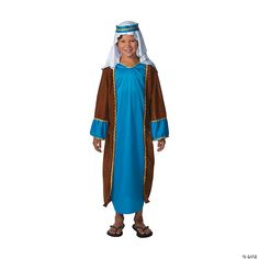 Boy’s Deluxe Joseph Costume | Oriental Trading Innkeeper Costume, Christmas Costumes For Adults, Wise Man Costume, Joseph Costume, Shepherd Costume, Saint Costume, Christmas Plays, Biblical Costumes, Nativity Costumes