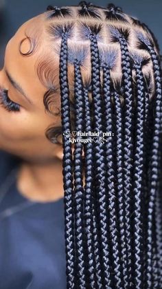 Hairstyle For Men, Single Braids, Cute Braided Hairstyles, Braids Hairstyles Pictures, Cute Box Braids Hairstyles, Hair Braid Videos