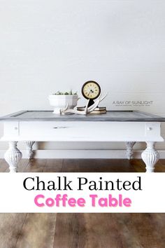 Are you looking to add a bit of rustic charm to your living room? This chalk painted coffee table might be just what you need! Chalk paint is a popular choice for DIY projects because it helps create a distressed, vintage look on furniture.