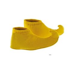 Complete your elf look with these yellow elf shoe covers. Size: Adult. Elf Shoe Covers, Elf Look, Clown Shoes, Elf Shoes, Foldable Shoes, Rain Shoes, Plastic Shoes, Costume Shoes, Funny Fashion