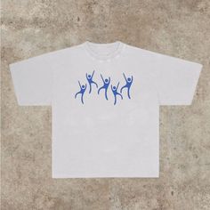 Dancing People T-Shirt Fast Shipping $25 Lowest I Can Do Custom Deadstock Hit Me With Questions Dancing People, Fashion Shirts, Stick Figure, Fashion White, Stick Figures, Fast Fashion, Shirt Style, Graphic T Shirt, Dancing