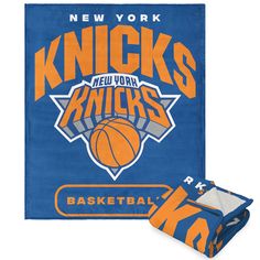 the new york knicks towel and blanket set