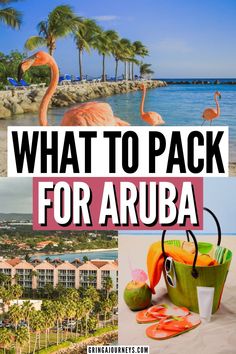 what to pack for an arubaa vacation