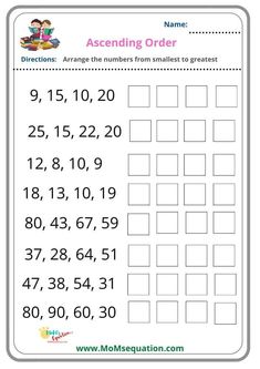 the missing numbers worksheet for kids