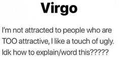 the words virgo are written in black and white