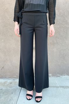 For the high waist lover, these feature a high waist with side button closure. Model is 5"11 and wearing a size Medium Pleated Pants, Pocket Pants, The High, Linen Pants, Wide Leg Pants, High Waist, High Waisted, Size Medium, Pants