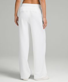 These Soft Textured Pants Serve Up Aces (No Racket Required). Inspired By Vintage Tennis Style, Youll Be Ready For Courtside Seats. Designed For Casual. Sits Away From Body, Hip To Hem:full Length Intended To Sit At Ankle. Hand Pockets With Hidden Card Sleeve. Drawcord To Customize Fit. | Textured High-Rise Wide-Leg Track Pant Regular Versatile Lululemon Bottoms With Elastic Waistband, Versatile Relaxed Fit Lululemon Pants, Lululemon Straight Leg Bottoms With Elastic Waistband, Lululemon Straight Leg Pants With Elastic Waistband, Lululemon Bottoms With Elastic Waistband And Straight Leg, Lululemon Wide Leg Casual Pants, Lululemon Relaxed Fit Versatile Pants, Lululemon Versatile Relaxed Fit Pants, Lululemon Wide Leg Bottoms With Elastic Waistband