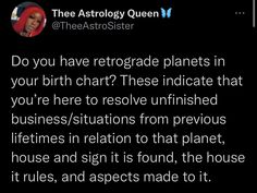 the astrology queen tweets about her birth