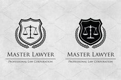 two logos for a law firm