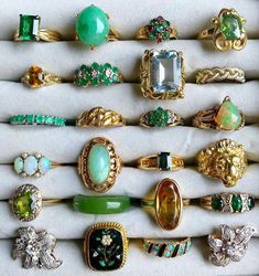 Indie Jewelry, Fairy Clothes, Fairy Aesthetic, Jade Ring, Jade Jewelry, Diy Schmuck, Chic Clothes, Clothing Sets