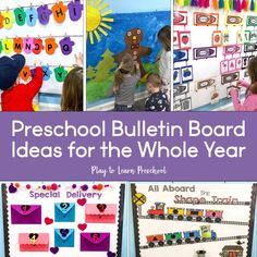 bulletin board ideas for the whole year