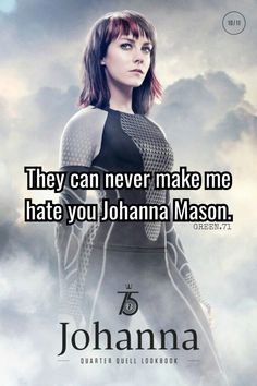 #johannamason #hungergames #whisper Johanna Mason Wallpaper, Hunger Games Finnick, Dystopian Fiction Books, Johanna Mason