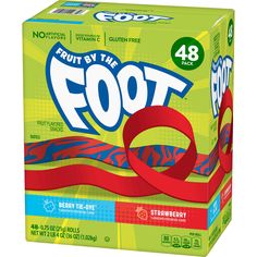 fruit by the foot energy bar strawberry, 48 count box pack - case of 24