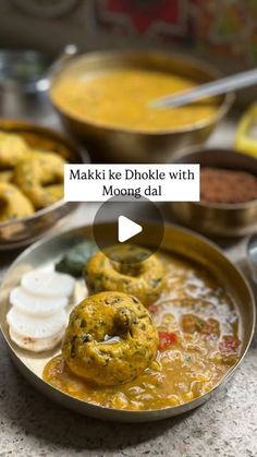 Surabhi Bhandari on Instagram: "Makki ke dhokle ! 
Dhokle with ghee and gur or sugar is a must in winters and makki ke dhokle tops my list ! 
Easy to make and delicious to eat ! You can add any greens in it - methi, spinach, green garlic, spring onions , it’s a very versatile recipe ! 
You can also pair them with some hot Kadhi or dal ! Don’t miss them making on weekend! 

Here’s the quick recipe - 
Makki flour - 1.5 cups 
Washed and chopped methi - 1/2 cup 
Chopped coriander - 1/4 cup 
Sesame seeds - 2 tsp 
Red chilli powder - 1/2 tsp 
Haldi- 1/4 tsp 
Salt to taste 
Sugar or jaggery powder - 1 tsp 
Dahi- 2 tbsp 
Eno fruit salt - 1 tsp 

Method - 
In a pan , take flour and add everything together . Knead with water into a very soft dough . 
Heat water in idli steamer and grease the idli mo