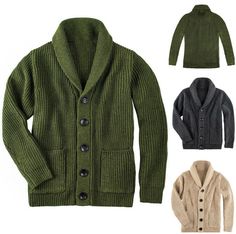 Product Description Mens Shawl Collar Cardigan Sweater Cable Knit Button Cotton Sweater with Pockets       Product Information:     80% polyester and 20% acrylic，High quality knitted material, not easy to foldCasual style, Hooded, No Button,  Long sleeve, a little StretchyGreat open front cardigan for Spring, Winter,autumn，Can wear with shirts,t-shit,sweater Occasion --- A slight stretch, warm, soft and comfortable for spring and fall or for winter layering, suitable for casual wear/ outdoor act Mens Shawl Collar Cardigan, Mens Cardigan Sweater, Shawl Collar Cardigan, Cardigan Sweaters, Collar Cardigan, Ribbed Cardigan, Mens Cardigan, Warm Sweaters, Cotton Pullover