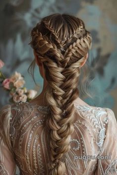 Ren Fair Hairstyles, Elf Hair, Tail Hairstyle, Celtic Hair, Fancy Braids, Fishtail Braid Hairstyles, Braided Hairdo, Long Hair Tips