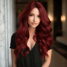 47 Stunning Dark Red Hair Color Ideas for 2023 Haircolour Ideas Color Trends, Different Shades Of Red Hair Color, Burgundy Hair Color Formula, Cool Toned Red Hair Color, Red Mahogany Hair Color, Red Hair For Warm Skin Tones, Red Hair Warm Skin Tone, Mahogany Red Hair Color, Warm Red Hair Color