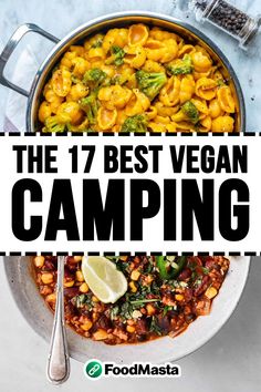 the 17 best vegan camping meals to cook in your camper's kitchen