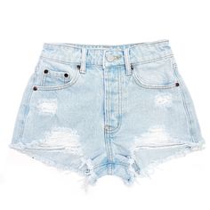 90s Fits, High Waisted Denim Shorts, Baby Blues, Style Jeans, Cute Jeans, Blue Jean Shorts, Long Bob, High Waisted Shorts Denim, Cute Shorts