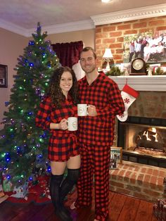 Christmas Pajamas Couples, Christmas Morning Pjs, Couple Pajamas Christmas, Christmas Pajama Pictures, Matching Couple Pajamas, Couples Pajamas, Integers Worksheet, Matching Christmas Outfits