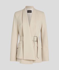 Sleek tailoring meets modern sophistication in this ultra-chic belted blazer, featuring draping lapels for a touch of tailored elegance. Blazer For Women, Belted Blazer, Timeless Dress, Blouse Jeans, Sleepwear & Loungewear, Blazers For Women, Coat Dress, Belts For Women, Summer Wardrobe