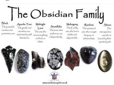 Crystals Energy, Sheen Obsidian, Types Of Crystals, Gemstone Meanings, Crystal Therapy, Crystal Healing Stones, Crystal Magic, Crystal Meanings