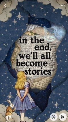 Alice In Wonderland Artwork, Wonderland Artwork, Alice In Wonderland Aesthetic, Alice And Wonderland Quotes, Wonderland Quotes, Pinturas Disney, Disney Memes, Disney Quotes, In The End